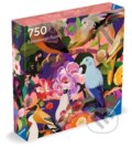 Puzzle: Barevní ptáci a květy (Ravensburger). Ravensburger, 2024 Puzzle: Barevní ptáci a květy (Ravensburger). Ravensburger, 2024