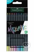 Pastelky Black Edition set 12 farebné Metallic (Faber-Castell). Faber-Castell Pastelky Black Edition set 12 farebné Metallic (Faber-Castell). Faber-Castell