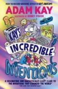 Kniha: Kay’s Incredible Inventions (Adam Kay). Puffin Books, 2024 Kniha: Kay’s Incredible Inventions (Adam Kay). Puffin Books, 2024
