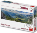 Puzzle: Pohled na Alpy panoramic (Dino). Dino, 2024 Puzzle: Pohled na Alpy panoramic (Dino). Dino, 2024
