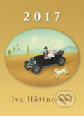 Iva Hüttnerová - Nástěnný kalendář 2017 - Iva Hüttnerová, PM vydavatelství, 2016