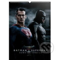 Kalendář nástěnný 2017 - Batman v Superman/Plakáty, Presco Group, 2016