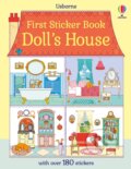 Kniha: First Sticker Book Doll's House (Abigail Wheatley). Usborne, 2024 Kniha: First Sticker Book Doll's House (Abigail Wheatley). Usborne, 2024