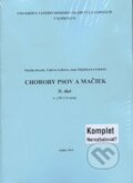 Kniha: Choroby psov a mačiek - II. diel, A-B (Marián Kozák). Univerzita veterinárneho lekárstva v Košiciach, 2015 Kniha: Choroby psov a mačiek - II. diel, A-B (Marián Kozák). Univerzita veterinárneho lekárstva v Košiciach, 2015