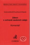 Kniha: Zákon o ochraně osobních údajů. Komentář (Alena Kučerová). C. H. Beck, 2003 Kniha: Zákon o ochraně osobních údajů. Komentář (Alena Kučerová). C. H. Beck, 2003