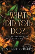 Kniha: What Did You Do? (Jeneane O'Riley). Poisoned Pen Press, 2024 Kniha: What Did You Do? (Jeneane O'Riley). Poisoned Pen Press, 2024