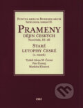 Kniha: Staré letopisy české (Alena M. Černá, Markéta Klosová a Petr Čornej). Filosofia, 2004 Kniha: Staré letopisy české (Alena M. Černá, Markéta Klosová a Petr Čornej). Filosofia, 2004