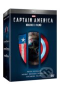 Film: Captain America trilogie 1.-3. (Anthony Russo, Joe Johnston a Joe Russo) (DVD). Magicbox, 2016 Film: Captain America trilogie 1.-3. (Anthony Russo, Joe Johnston a Joe Russo) (DVD). Magicbox, 2016