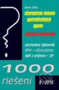 Kniha: 1000 riešení 9/2016 (Poradca s.r.o.). Poradca s.r.o., 2016 Kniha: 1000 riešení 9/2016 (Poradca s.r.o.). Poradca s.r.o., 2016