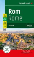 Rím - Rome 1:10 000, freytag&berndt, 2024