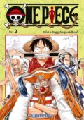 Kniha: One Piece 2 - Střet s Buggyho posádkou! (Eiichiro Oda). Crew, 2024 Kniha: One Piece 2 - Střet s Buggyho posádkou! (Eiichiro Oda). Crew, 2024