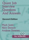 Kniha: Quant Job Interview Questions and Answers (Mark Joshi a kolektiv). Pilot Whale, 2013 Kniha: Quant Job Interview Questions and Answers (Mark Joshi a kolektiv). Pilot Whale, 2013