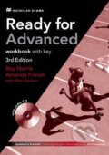 Kniha: Ready for Advanced - Workbook with Key Pack (Amanda French a Roy Norris). MacMillan, 2014 Kniha: Ready for Advanced - Workbook with Key Pack (Amanda French a Roy Norris). MacMillan, 2014