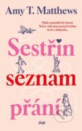 Kniha: Sestřin seznam přání (Amy T. Matthews). Ikar CZ, 2024 Kniha: Sestřin seznam přání (Amy T. Matthews). Ikar CZ, 2024