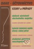 Kniha: Dane, účtovníctvo 11/2015 (Poradca s.r.o.). Poradca s.r.o., 2015 Kniha: Dane, účtovníctvo 11/2015 (Poradca s.r.o.). Poradca s.r.o., 2015