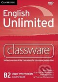 English Unlimited - Upper-Intermediate - Classware DVD-ROM (Alex Tilbury). Cambridge University Press, 2011 English Unlimited - Upper-Intermediate - Classware DVD-ROM (Alex Tilbury). Cambridge University Press, 2011