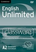 English Unlimited - Elementary - Classware DVD-ROM (Alex Tilbury). Cambridge University Press, 2010 English Unlimited - Elementary - Classware DVD-ROM (Alex Tilbury). Cambridge University Press, 2010