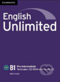 Audiokniha: English Unlimited - Pre-intermediate - Testmaker CD-ROM with Audio CD (Mark Lloyd). Cambridge University Press, 2012 Audiokniha: English Unlimited - Pre-intermediate - Testmaker CD-ROM with Audio CD (Mark Lloyd). Cambridge University Press, 2012