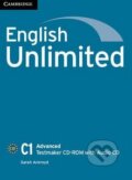 Audiokniha: English Unlimited - Advanced - Testmaker CD-ROM with Audio CD (Sarah Ackroyd). Cambridge University Press, 2013 Audiokniha: English Unlimited - Advanced - Testmaker CD-ROM with Audio CD (Sarah Ackroyd). Cambridge University Press, 2013