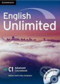 Kniha: English Unlimited - Advanced - Coursebook (Adrian Doff a Ben Goldstein). Cambridge University Press, 2011 Kniha: English Unlimited - Advanced - Coursebook (Adrian Doff a Ben Goldstein). Cambridge University Press, 2011