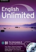 Kniha: English Unlimited - Pre-intermediate - B Combo (Cambridge University Press). Cambridge University Press, 2013 Kniha: English Unlimited - Pre-intermediate - B Combo (Cambridge University Press). Cambridge University Press, 2013