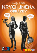 Společenská hra: Krycí jména: Obrázky (Vlaada Chvátil). Mindok, 2016 Společenská hra: Krycí jména: Obrázky (Vlaada Chvátil). Mindok, 2016