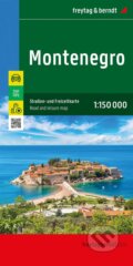 Čierna hora/Montenegro 1:150000 (freytag&berndt). freytag&berndt, 2023 Čierna hora/Montenegro 1:150000 (freytag&berndt). freytag&berndt, 2023