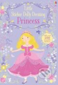 Kniha: Little Sticker Dolly Dressing: Princess (Fiona Watt). Usborne, 2016 Kniha: Little Sticker Dolly Dressing: Princess (Fiona Watt). Usborne, 2016