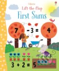 Kniha: Lift-the-Flap First Sums (Felicity Brooks). Usborne, 2016 Kniha: Lift-the-Flap First Sums (Felicity Brooks). Usborne, 2016
