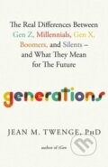 Kniha: Generations (Jean M. Twenge). Atria Books, 2023 Kniha: Generations (Jean M. Twenge). Atria Books, 2023
