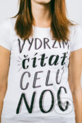 Martinusácke tričko Vydržím čítať celú noc, 2016 Martinusácke tričko Vydržím čítať celú noc, 2016