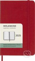 Moleskine – 12-mesačný plánovací zápisník (diár) 2025 - červený, 2024 Moleskine – 12-mesačný plánovací zápisník (diár) 2025 - červený, 2024