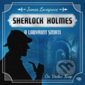 Audiokniha: Sherlock Holmes a Labyrint smrti (James Lovegrove). Kanopa, 2024 Audiokniha: Sherlock Holmes a Labyrint smrti (James Lovegrove). Kanopa, 2024