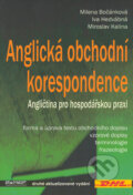 Kniha: Anglická obchodní korespondence (Iva Hedvábná, Milena Bočánková a Miroslav Kalina). Ekopress, 2004 Kniha: Anglická obchodní korespondence (Iva Hedvábná, Milena Bočánková a Miroslav Kalina). Ekopress, 2004