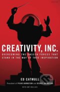 Kniha: Creativity, Inc. (Ed Catmull). Transworld, 2017 Kniha: Creativity, Inc. (Ed Catmull). Transworld, 2017