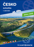 Česko Velký autoatlas 1:200 000 (Kartografie Praha). Kartografie Praha, 2024 Česko Velký autoatlas 1:200 000 (Kartografie Praha). Kartografie Praha, 2024
