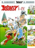 Kniha: Asterix I-IV (Albert Uderzo a René Goscinny). Alicanto, 2024 Kniha: Asterix I-IV (Albert Uderzo a René Goscinny). Alicanto, 2024