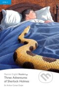 Kniha: Three Adventures of Sherlock Holmes (Arthur Conan Doyle). Pearson, 2008 Kniha: Three Adventures of Sherlock Holmes (Arthur Conan Doyle). Pearson, 2008