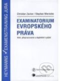 Kniha: Examinatorium evropského práva (Christian Zacker a Stephan Wernicke). Aleš Čeněk, 2007 Kniha: Examinatorium evropského práva (Christian Zacker a Stephan Wernicke). Aleš Čeněk, 2007