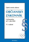 Kniha: Občiansky zákonník. (Heuréka). Heuréka, 2024 Kniha: Občiansky zákonník. (Heuréka). Heuréka, 2024