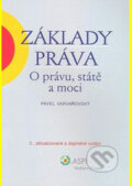 Kniha: Základy práva (Pavel Varvařovský). Wolters Kluwer ČR, 2009 Kniha: Základy práva (Pavel Varvařovský). Wolters Kluwer ČR, 2009