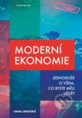 Kniha: Moderní ekonomie (Hana Lipovská). Grada, 2017 Kniha: Moderní ekonomie (Hana Lipovská). Grada, 2017