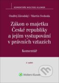 Kniha: Zákon o majetku České republiky a jejím vystupování v právních vztazích (Martin Svoboda a Ondřej Závodský). Wolters Kluwer ČR, 2024 Kniha: Zákon o majetku České republiky a jejím vystupování v právních vztazích (Martin Svoboda a Ondřej Závodský). Wolters Kluwer ČR, 2024