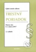 Kniha: Trestný poriadok (Autorský kolektiv). Heuréka, 2017 Kniha: Trestný poriadok (Autorský kolektiv). Heuréka, 2017