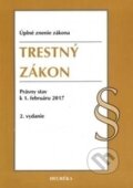 Kniha: Trestný zákon (Autorský kolektiv). Heuréka, 2016 Kniha: Trestný zákon (Autorský kolektiv). Heuréka, 2016