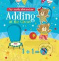 Kniha: Slide and See Adding at the Circus (Hannah Watson). Usborne, 2017 Kniha: Slide and See Adding at the Circus (Hannah Watson). Usborne, 2017