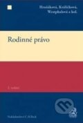 Kniha: Rodinné právo (Lenka Westphalová, Milana Hrušáková, Zdeňka Králíčková a kolektív). C. H. Beck, 2017 Kniha: Rodinné právo (Lenka Westphalová, Milana Hrušáková, Zdeňka Králíčková a kolektív). C. H. Beck, 2017