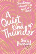 Kniha: A Quiet Kind of Thunder (Sara Barnard). MacMillan, 2017 Kniha: A Quiet Kind of Thunder (Sara Barnard). MacMillan, 2017