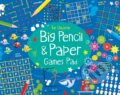 Kniha: Big Pencil and Paper Games Pad (Simon Tudhope). Usborne, 2017 Kniha: Big Pencil and Paper Games Pad (Simon Tudhope). Usborne, 2017