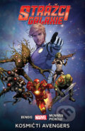 Kniha: Strážci galaxie 1: Kosmičtí Avengers (Brian Michael Bendis, Sara Pichelli a Steve McNiven). Crew, 2017 Kniha: Strážci galaxie 1: Kosmičtí Avengers (Brian Michael Bendis, Sara Pichelli a Steve McNiven). Crew, 2017
